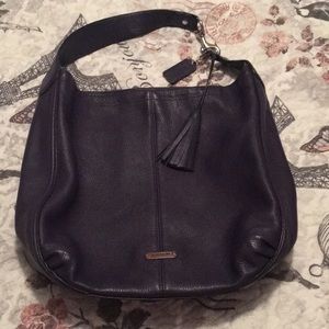 Coach soft leather shoulder bag